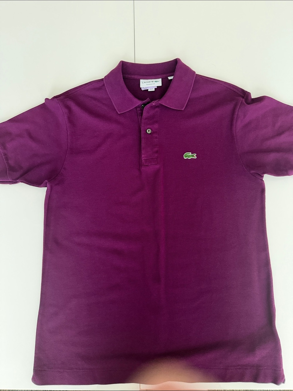 Lacoste Men's Deep Purple Classic Pique Polo